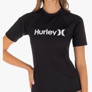 Hurley Women's Black Short Sleeve Tee
